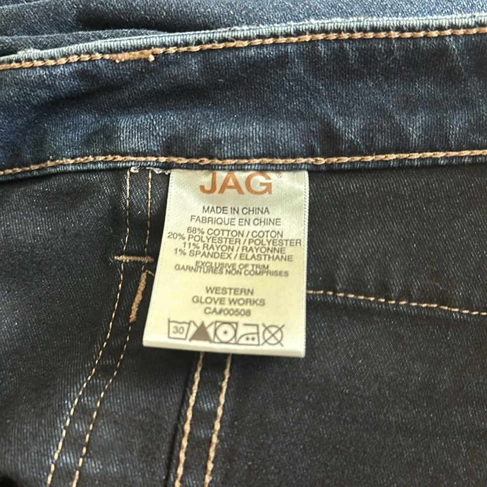 JAG JEANS DENIM Button Down front skirt size 6 - Picture 8 of 8